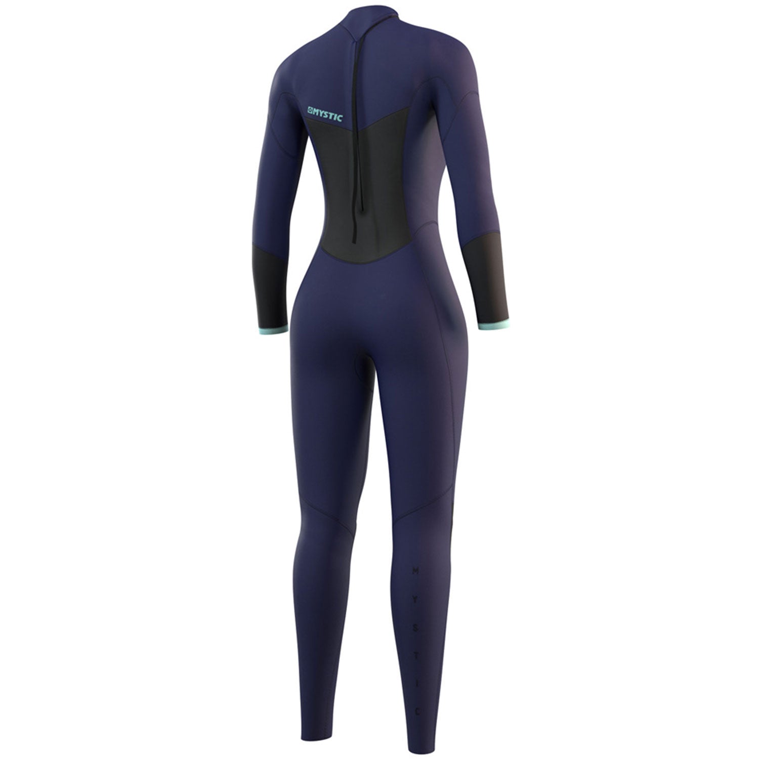  Mystic Womens Star 5/3mm Back-Zip Fullsuit Wetsuit- Night Blue