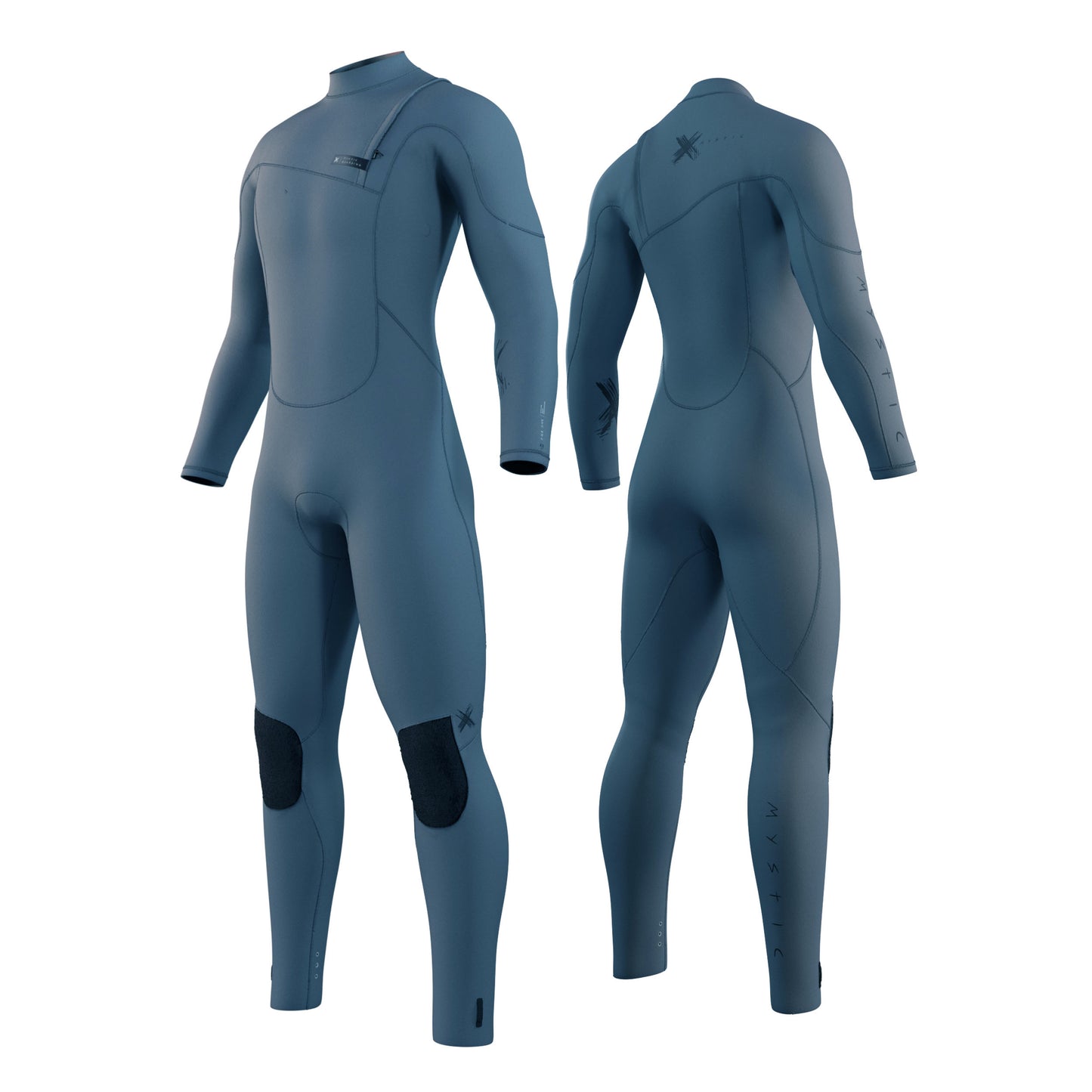  Mystic THE ONE 5/3mm Zip-Free Wetsuit - Dark Grey