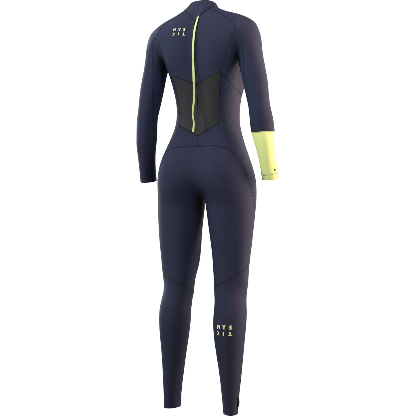  Mystic Womens Dazzled 5/3 Back Zip Wetsuit - Night Blue