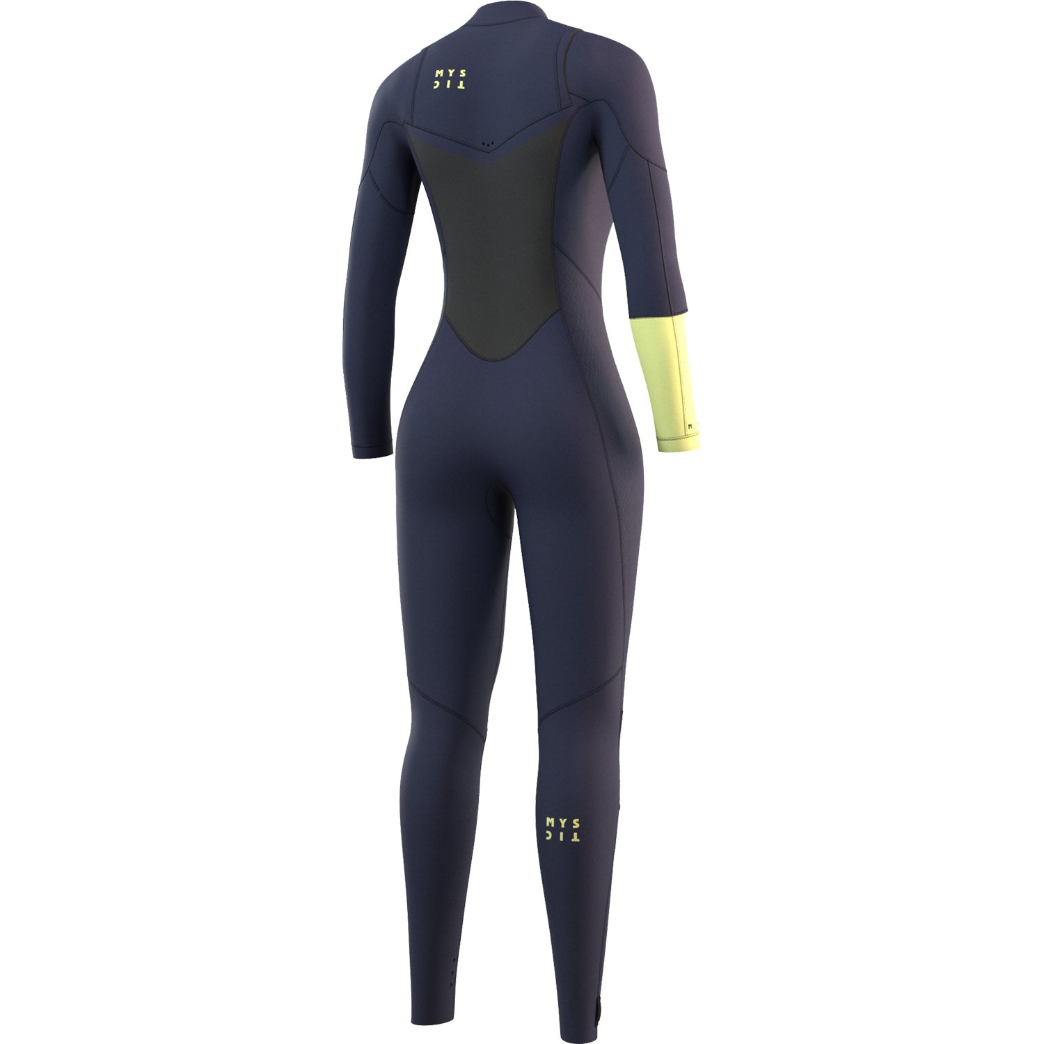  Mystic Womens Dazzled 3/2 Double Front Zip Wetsuit - Night Blue