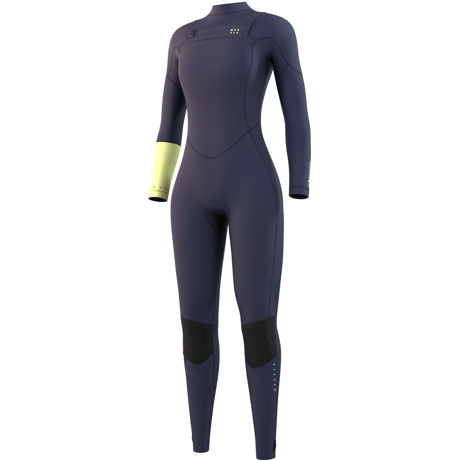  Mystic Womens Dazzled 5/3 Double Front Zip Wetsuit - Night Blue