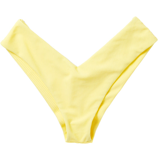  Mystic Womens Lana Bikini Bottoms - Pastel Yellow