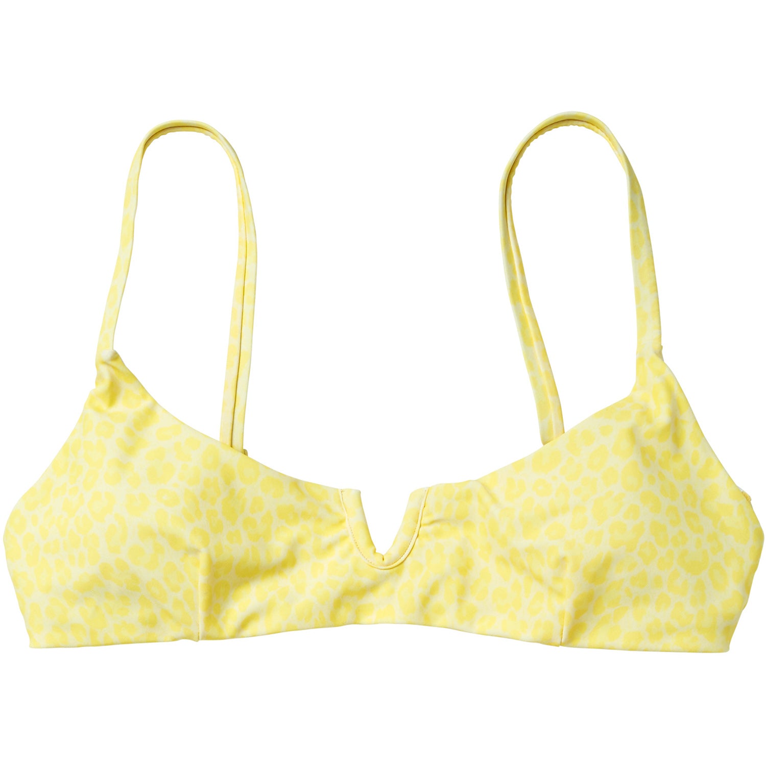  Mystic Womens Mesmerizing Bikini Top - Pastel Yellow