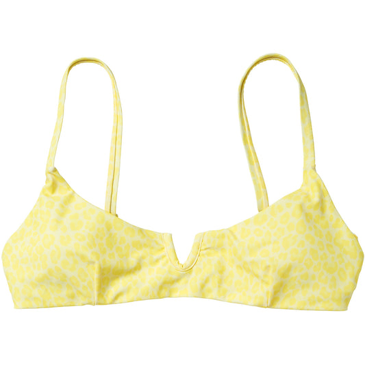  Mystic Womens Mesmerizing Bikini Top - Pastel Yellow