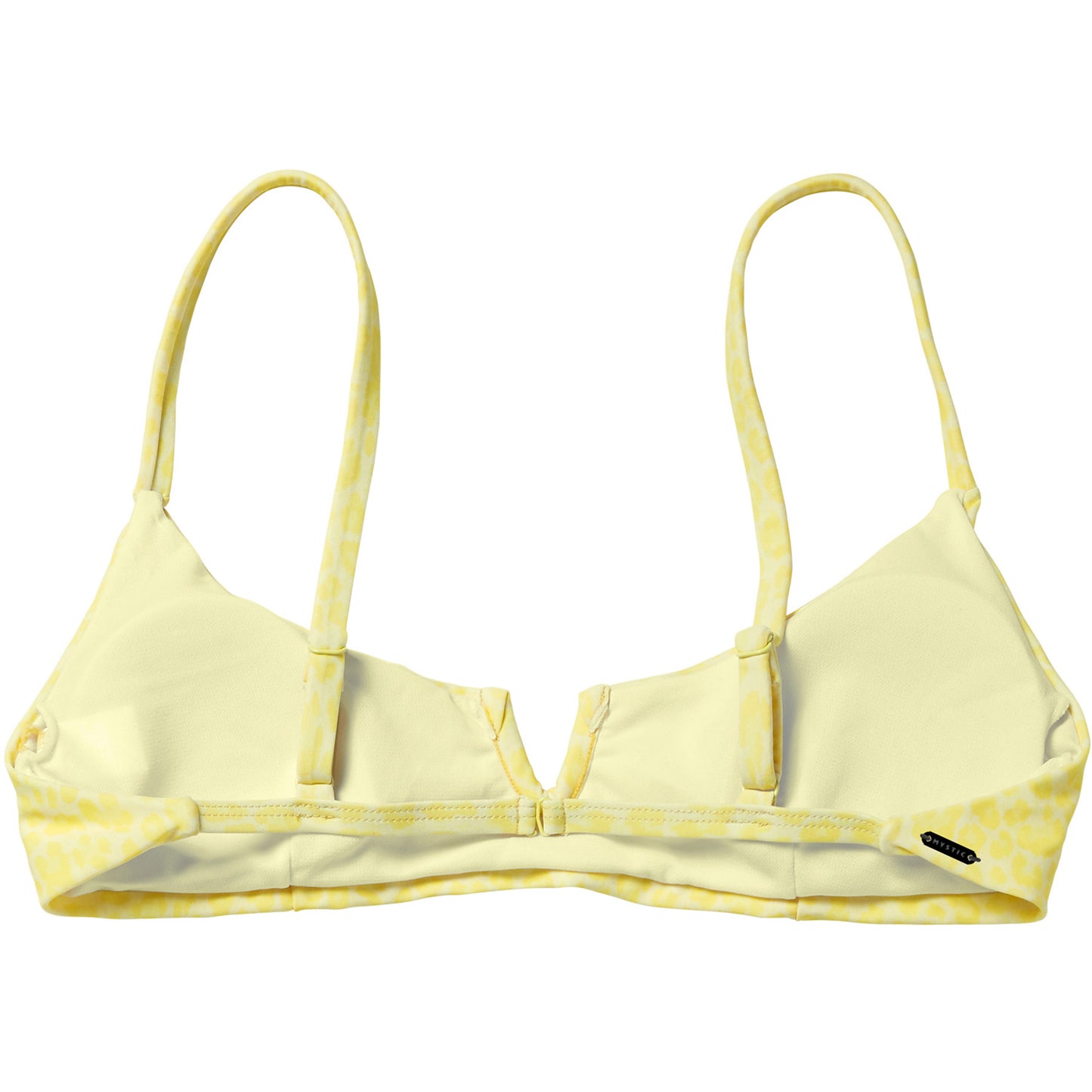  Mystic Womens Mesmerizing Bikini Top - Pastel Yellow