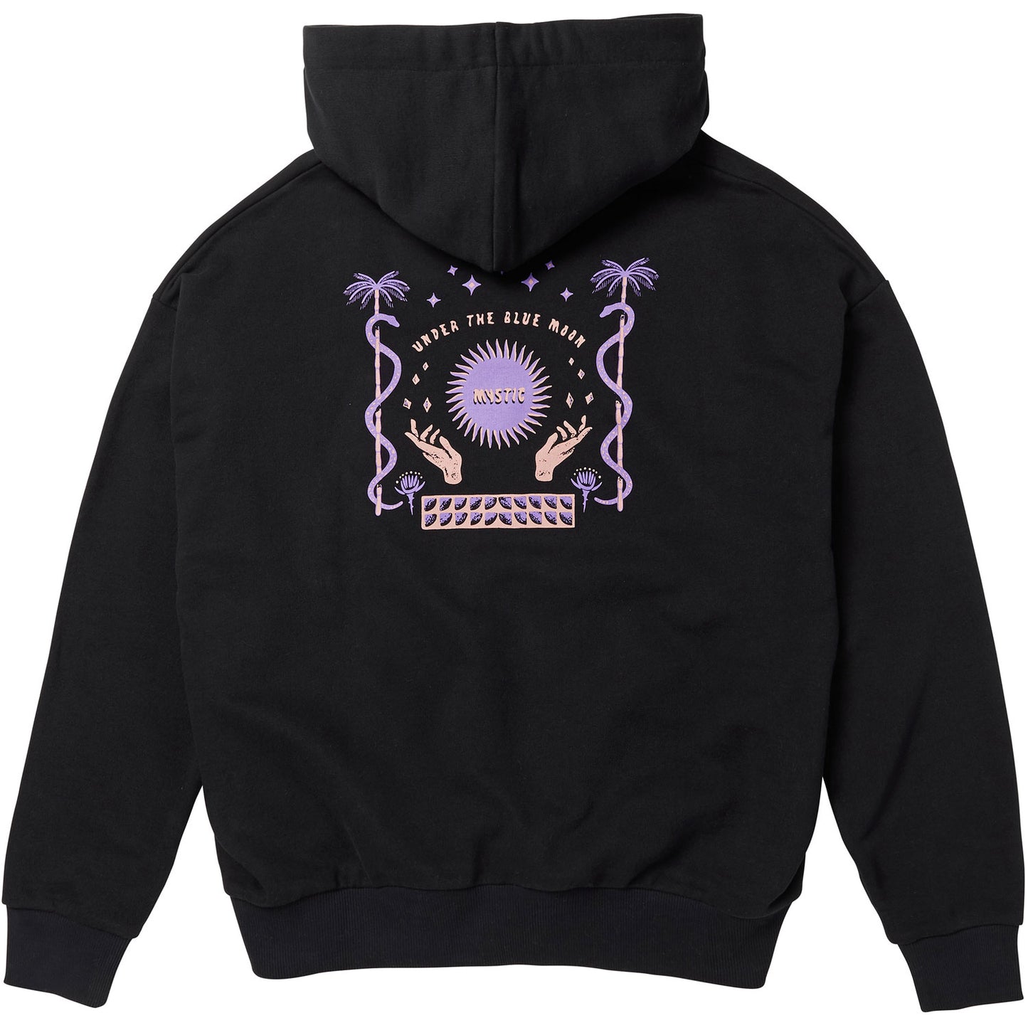  Mystic Womens Paradise Hoodie Sweat - Black
