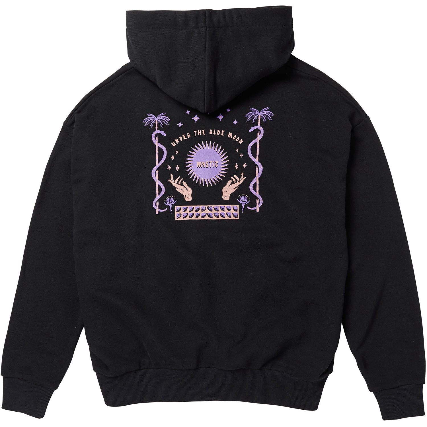  Mystic Womens Paradise Hoodie Sweat - Black