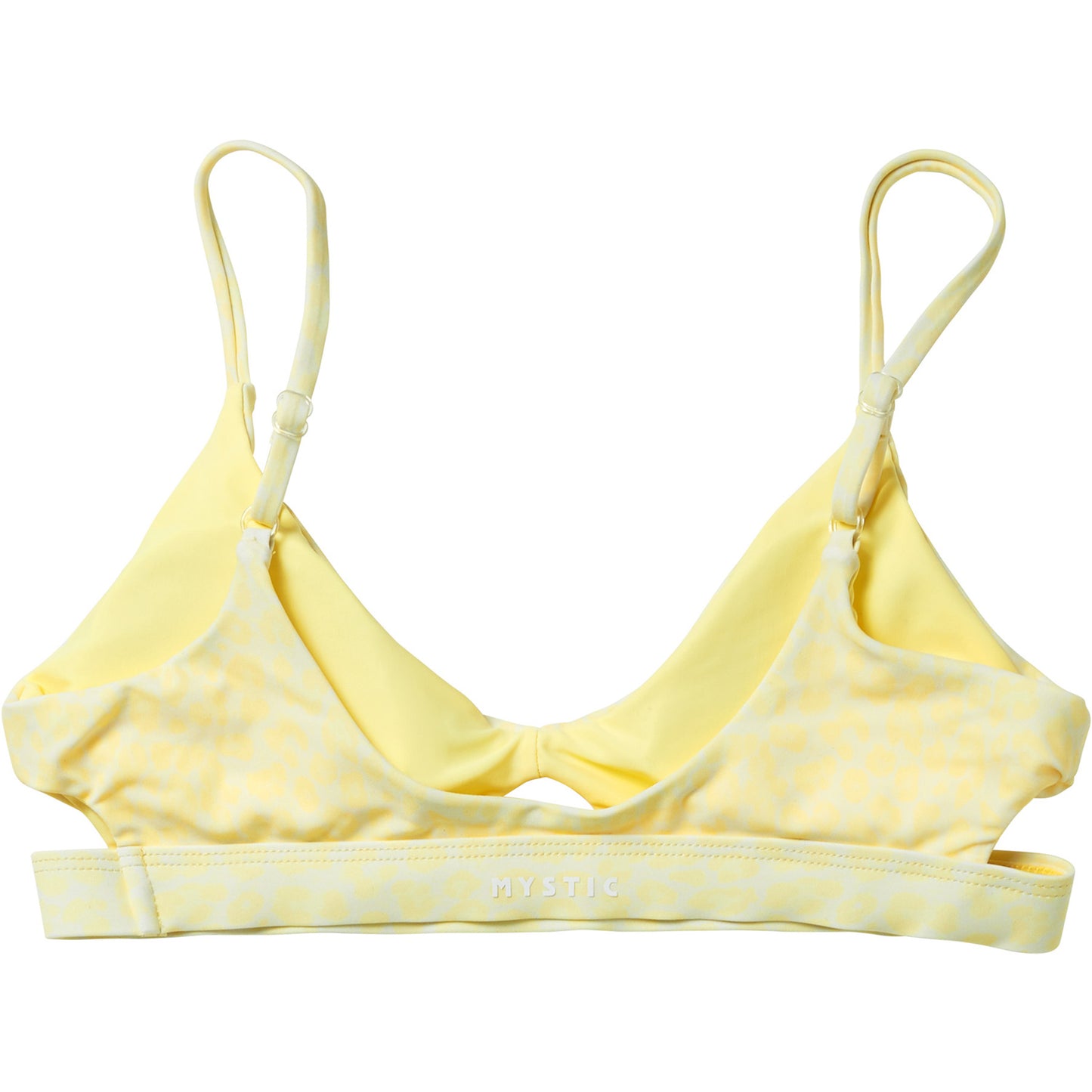  Mystic Womens Roar Bikini Top - Pastel Yellow