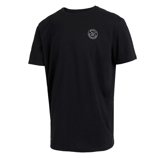  Mystic Boarding Shortsleeve Rash Vest - Black