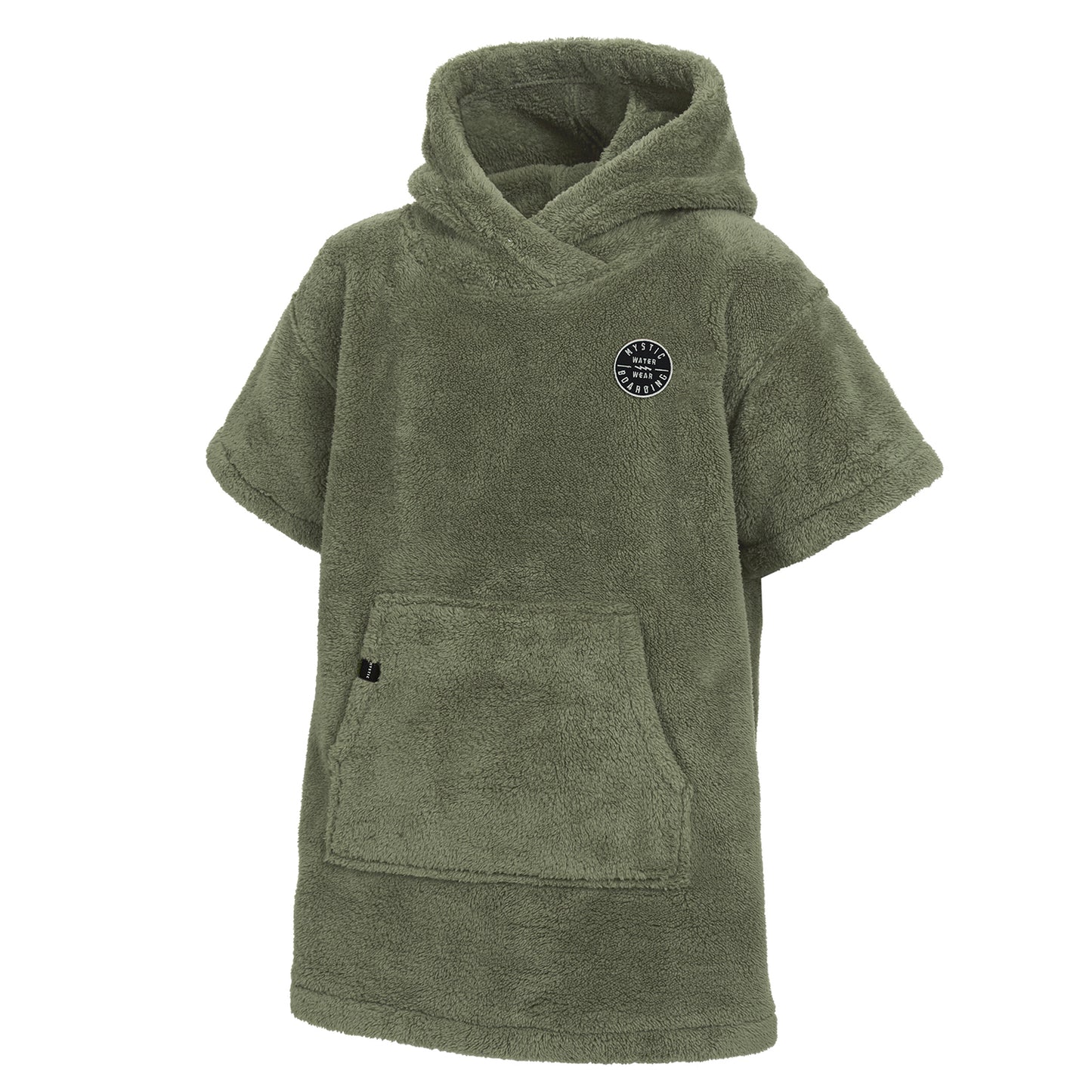  Mystic Kids Teddy Poncho - Olive Green