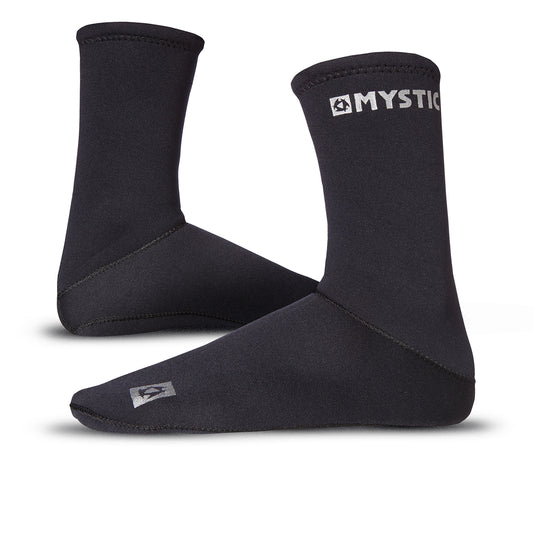  Mystic Neoprene Semi Dry Socks - Black
