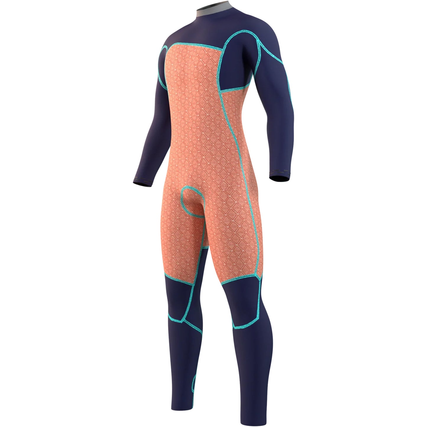  Mystic MAJESTIC 4/3 GBS Front Zip Wetsuit - Navy