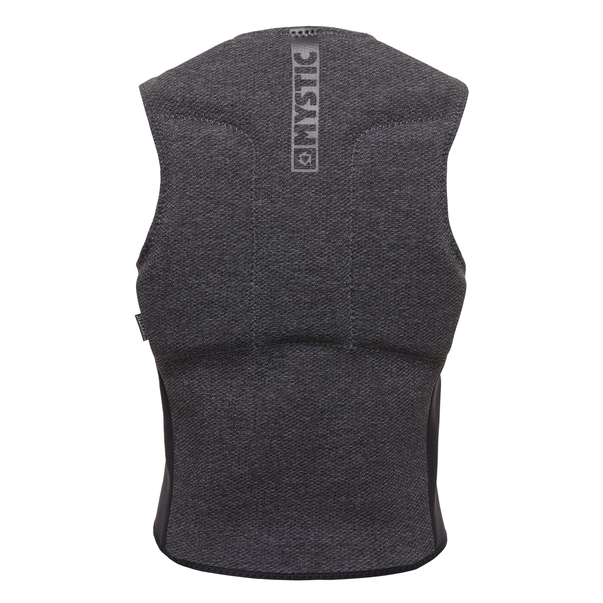  Mystic Block Kite Surfing Front-Zip Impact Vest - Grey