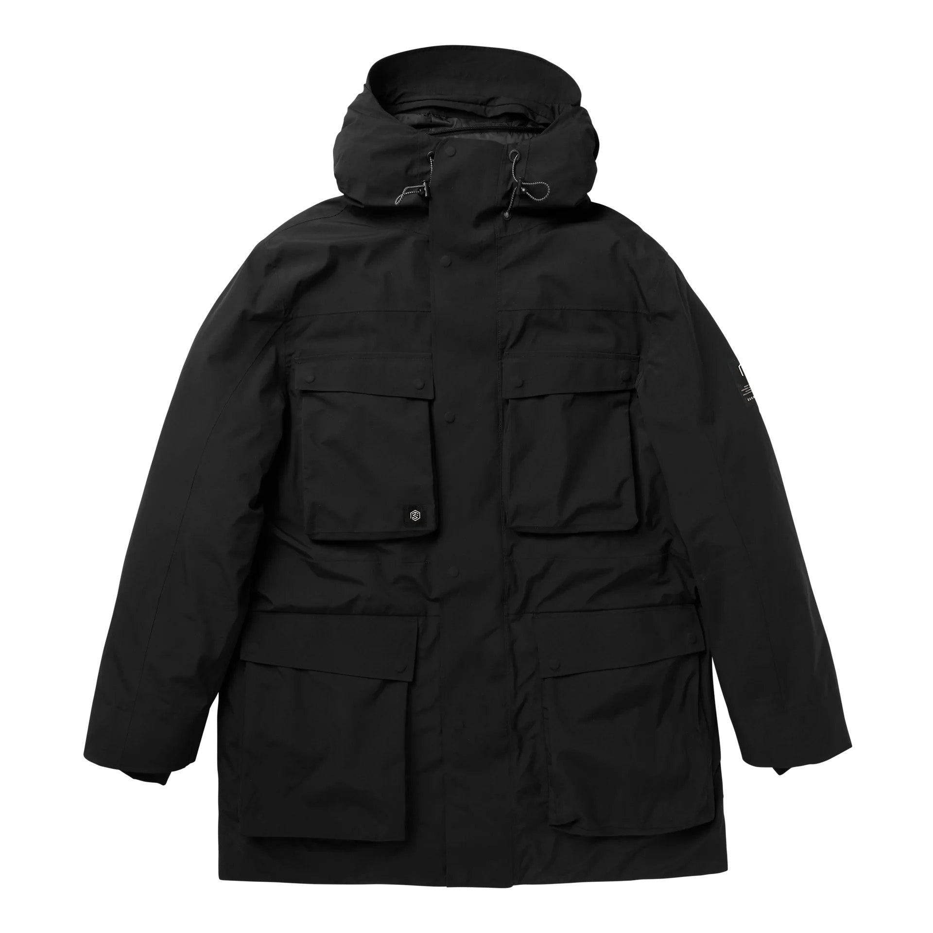 Mystic DTS Parka Coat [DARK TECH SERIES] - Black