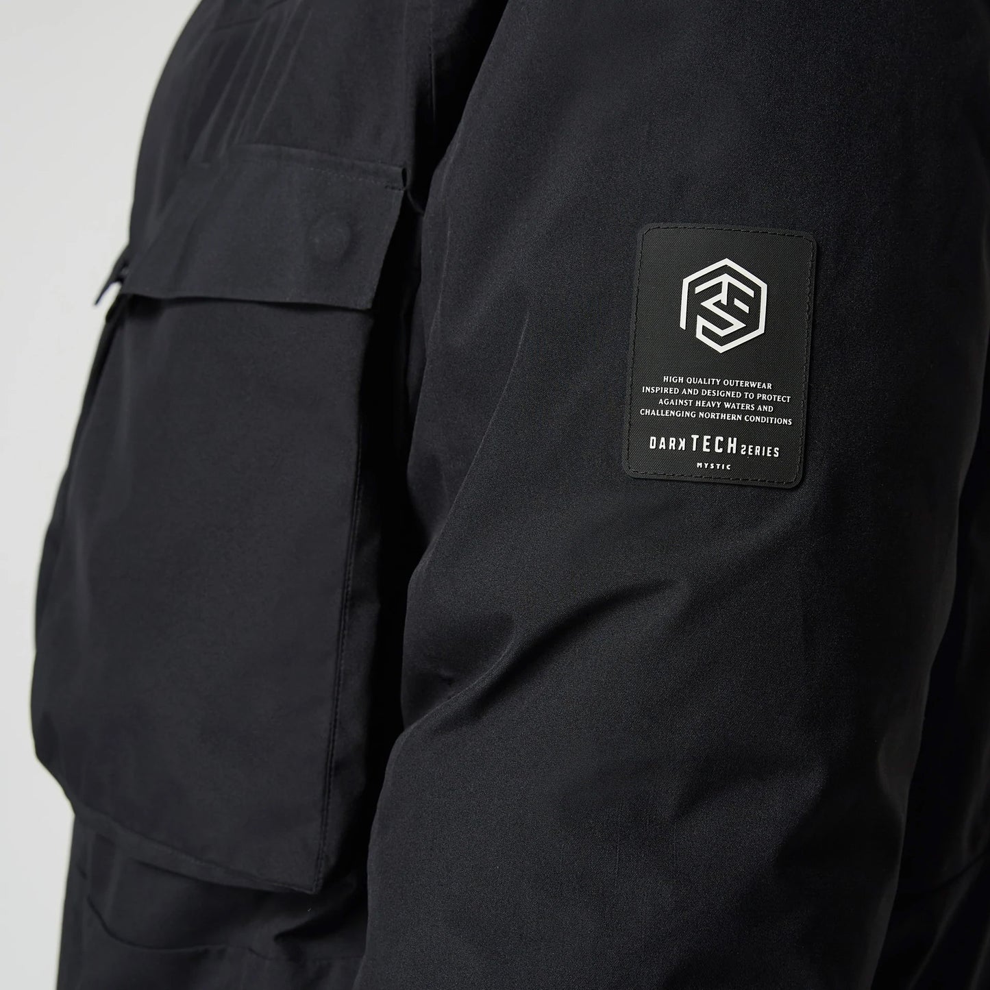  Mystic DTS Parka Coat [DARK TECH SERIES] - Black