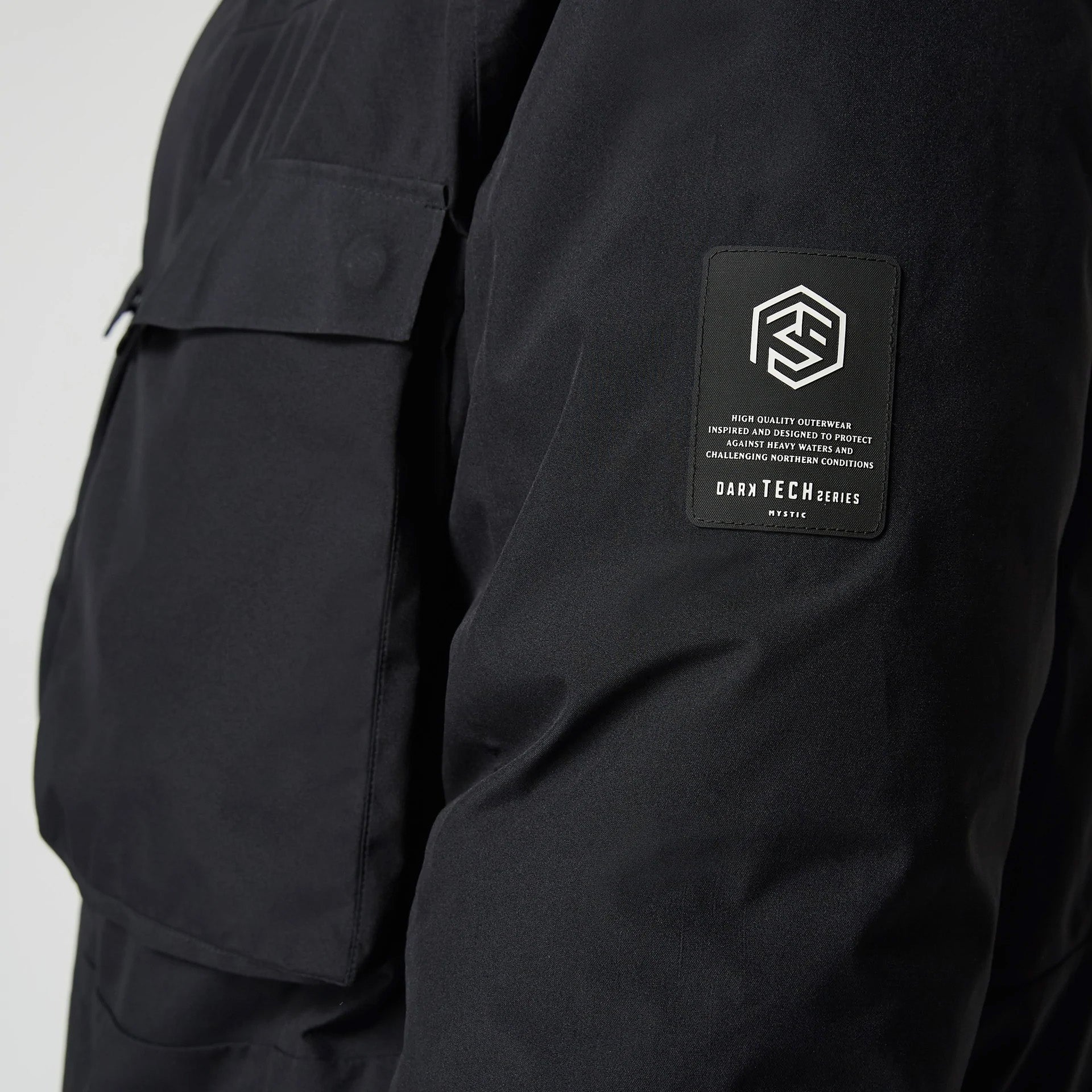  Mystic DTS Parka Coat [DARK TECH SERIES] - Black