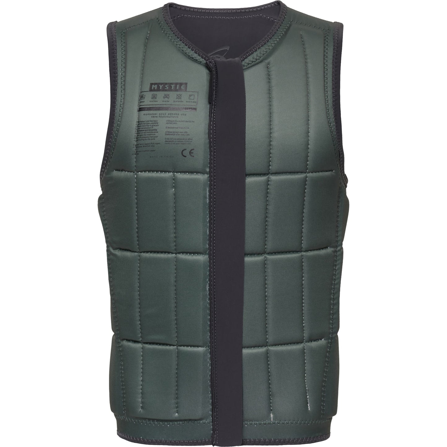  Mystic Anarchy Wake Boarding Impact Vest - Phantom Grey / Reversible