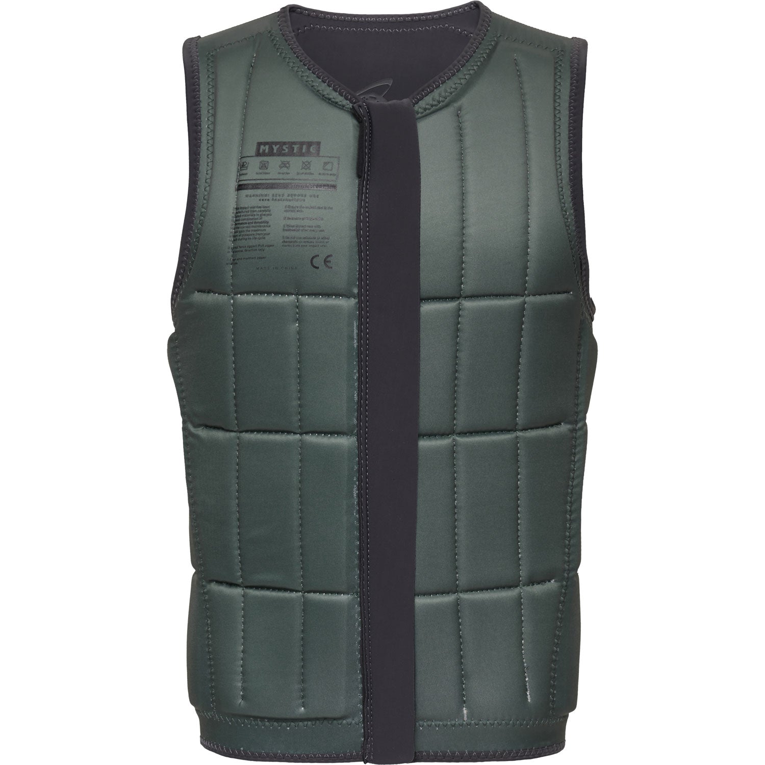  Mystic Anarchy Wake Boarding Impact Vest - Phantom Grey / Reversible