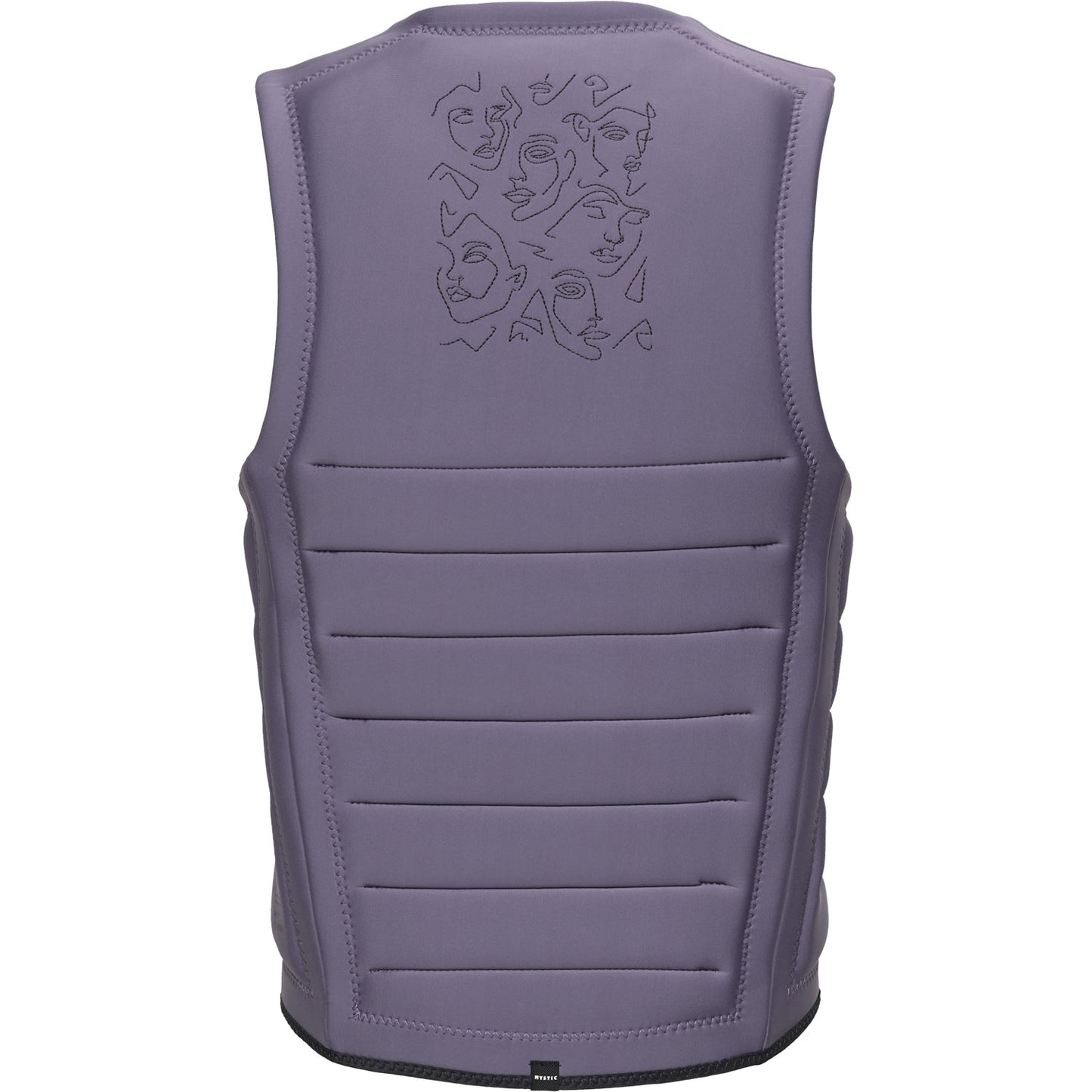  Mystic Mayhem Wake Boarding Impact Vest - Black / Reversible