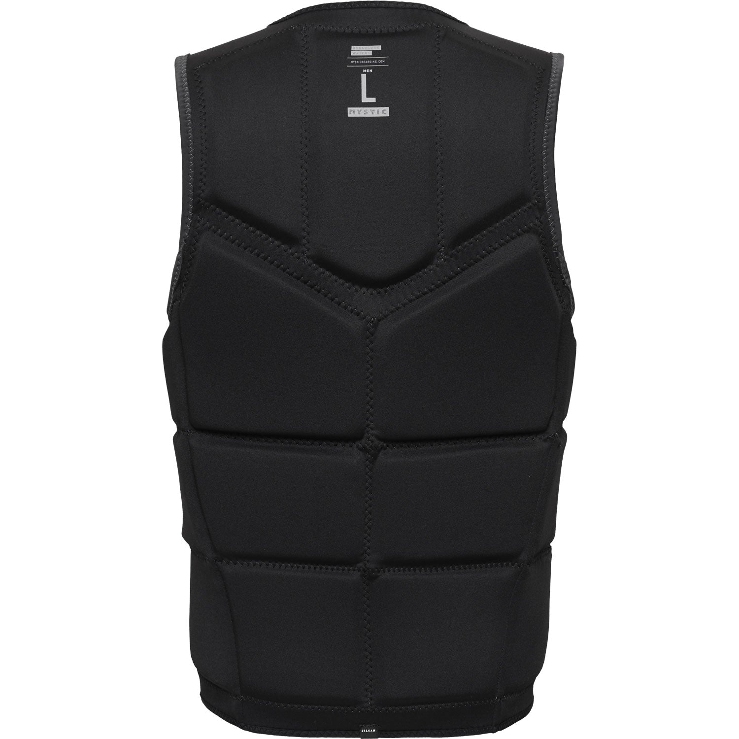  Mystic Peacock Wake Boarding Impact Vest - Black