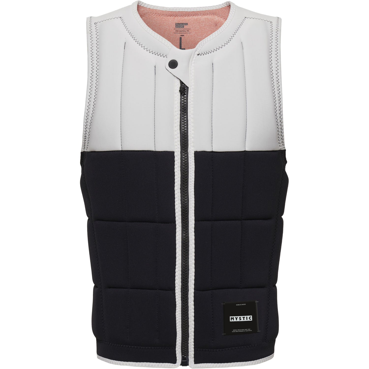  Mystic Renegade Wake Boarding Impact Vest - Black/White