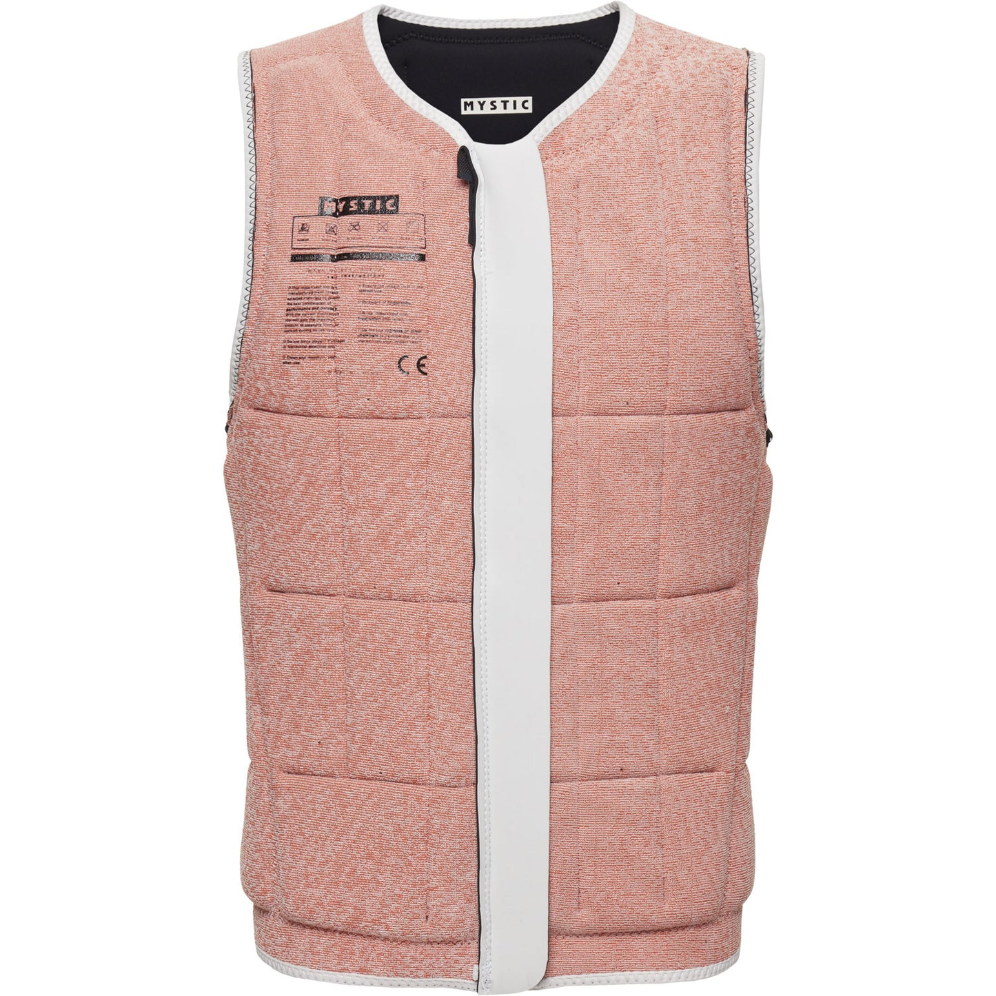 Mystic Renegade Wake Boarding Impact Vest - Black/White