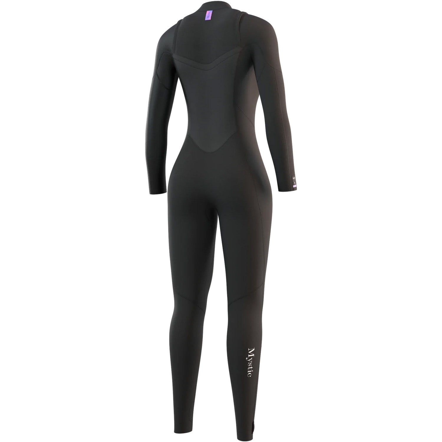  Mystic Womens Jayde 5/4mm Chest-Zip Fullsuit Wetsuit - Black