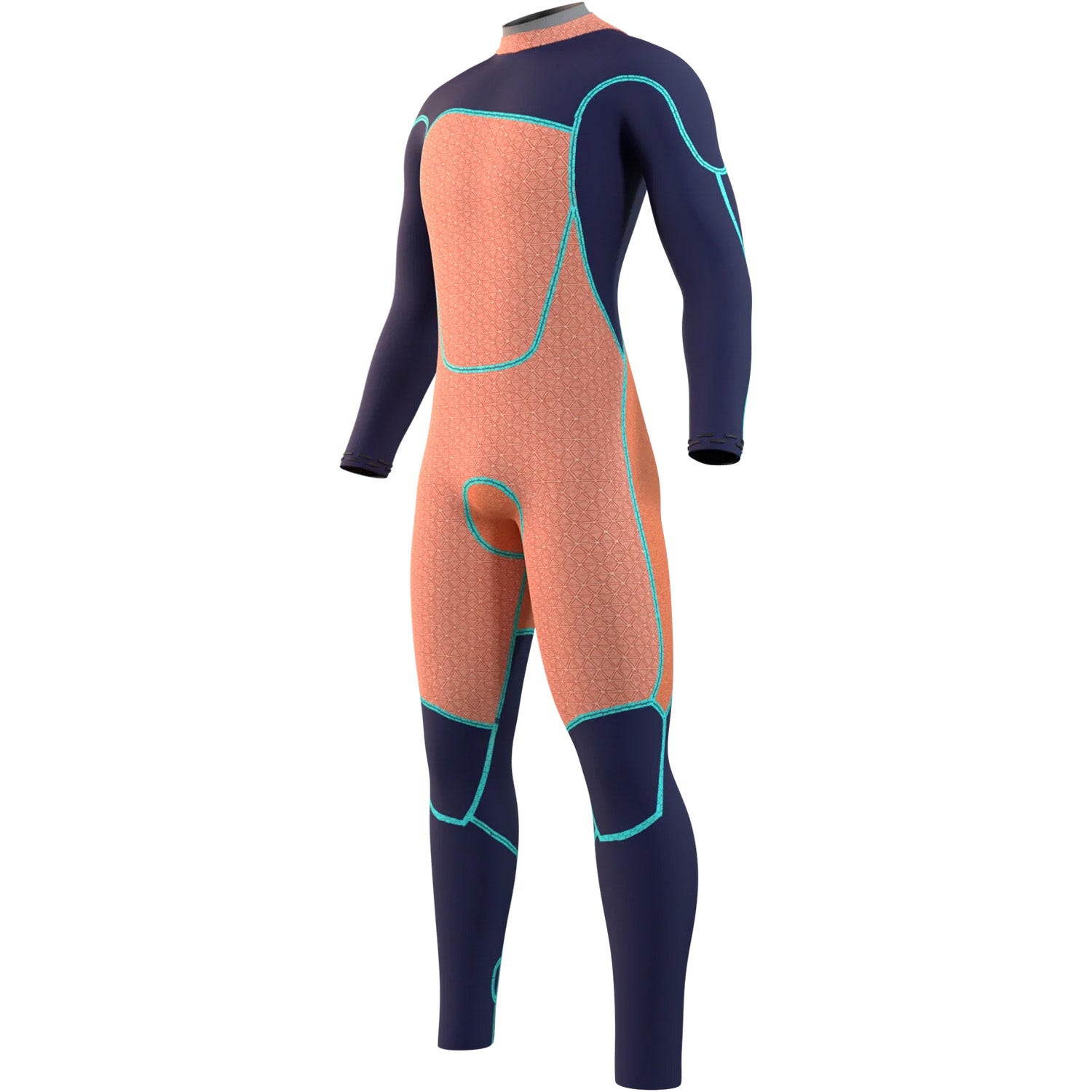  Mystic MAJESTIC 5/4 GBS Back Zip Wetsuit - Navy