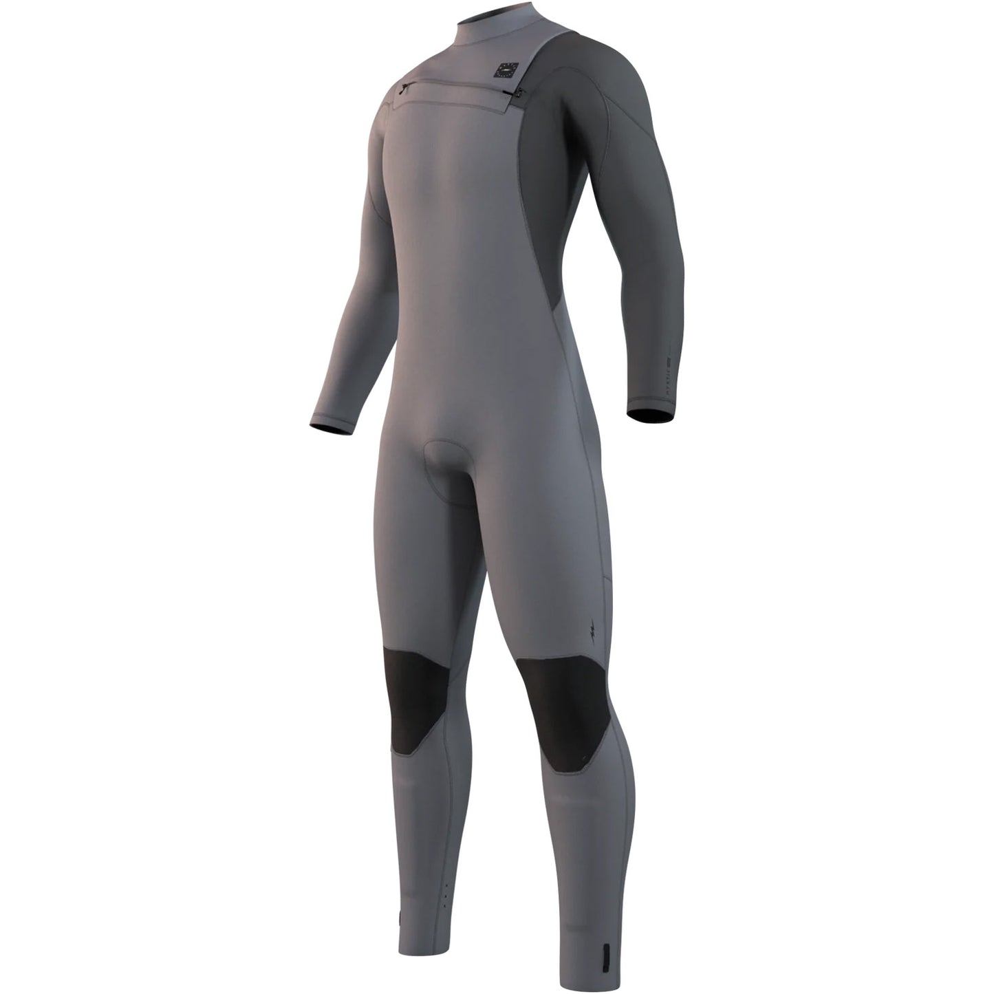  Mystic Marshall 3/2mm Front-Zip Fullsuit Wetsuit - Light Grey