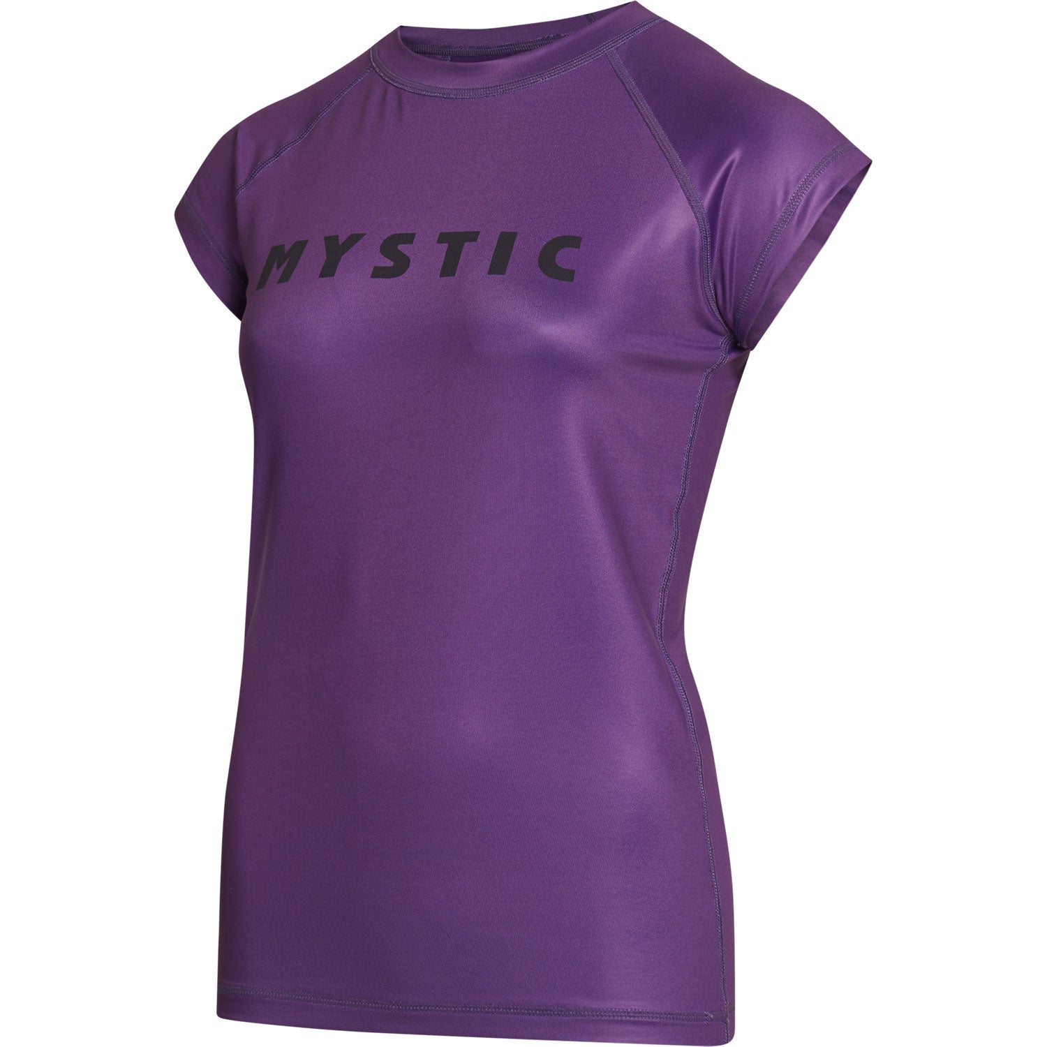  Mystic Womens Star Short Sleeve Rashvest - Sunset Purple