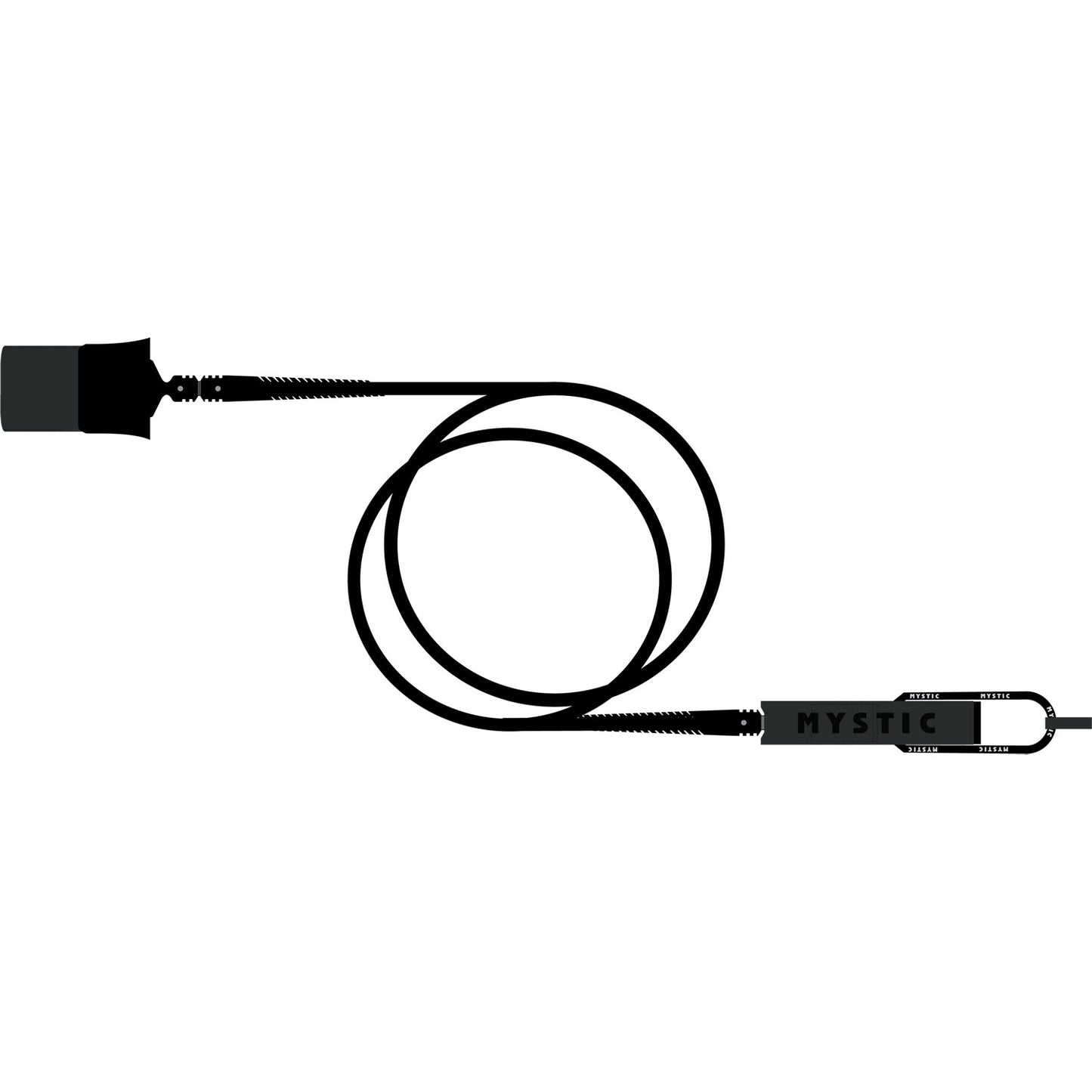  Mystic Surf Board Leash - Black