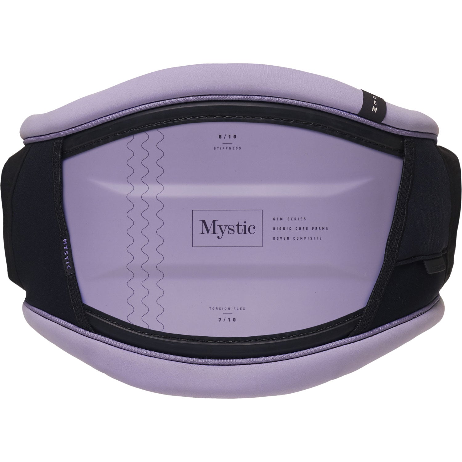  Mystic Womens Gem Waist Harness - No Spreader Bar - Dusty Lilac 230191