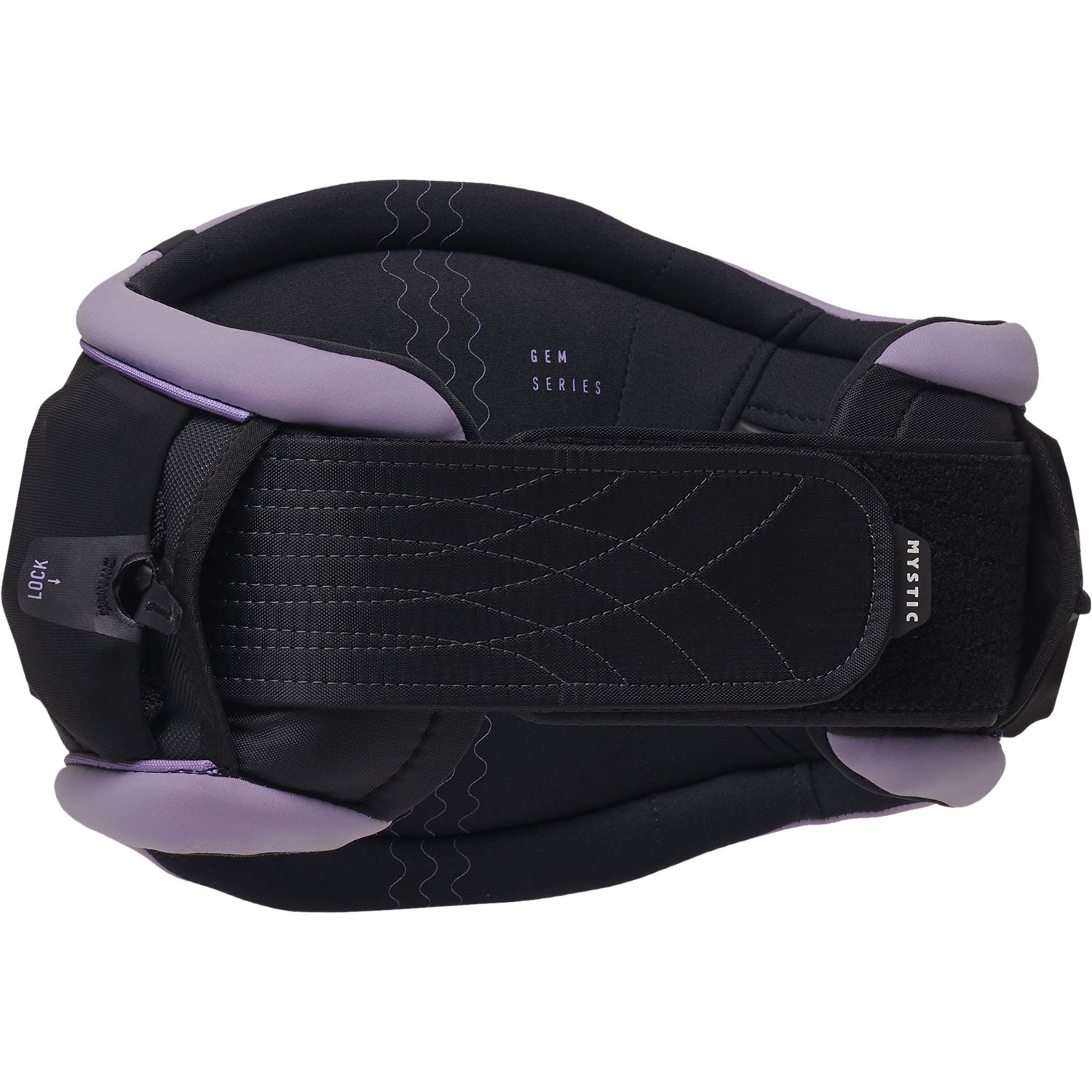  Mystic Womens Gem Waist Harness - No Spreader Bar - Dusty Lilac 230191