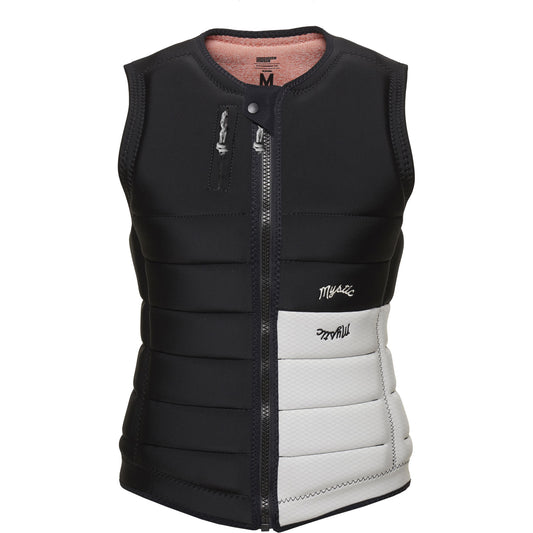  Mystic Womens Maze Wake Boarding Front-Zip Impact Vest - Black 230223
