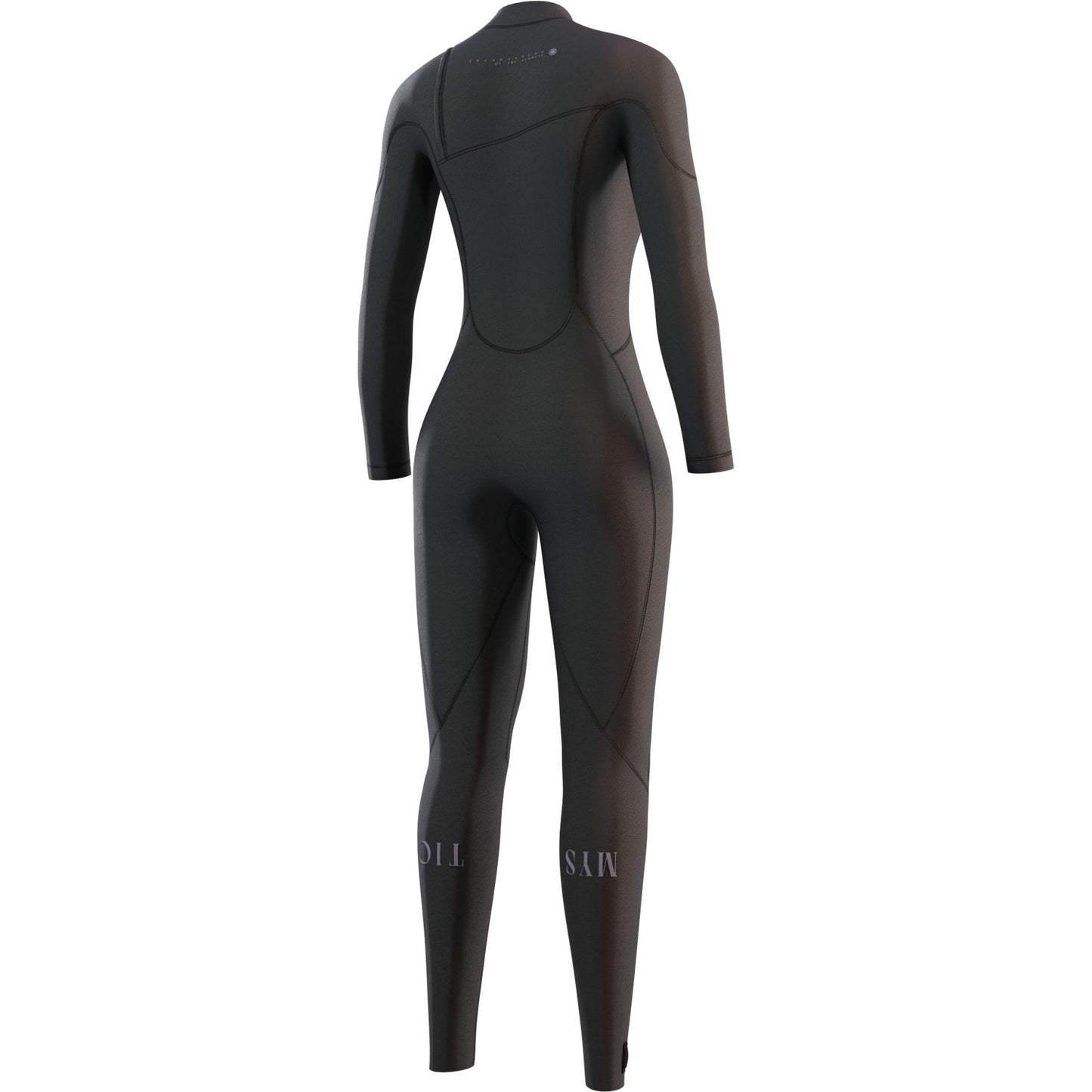  Mystic Womens The One 3/2 GBS Zip-Free Wetsuit - Black