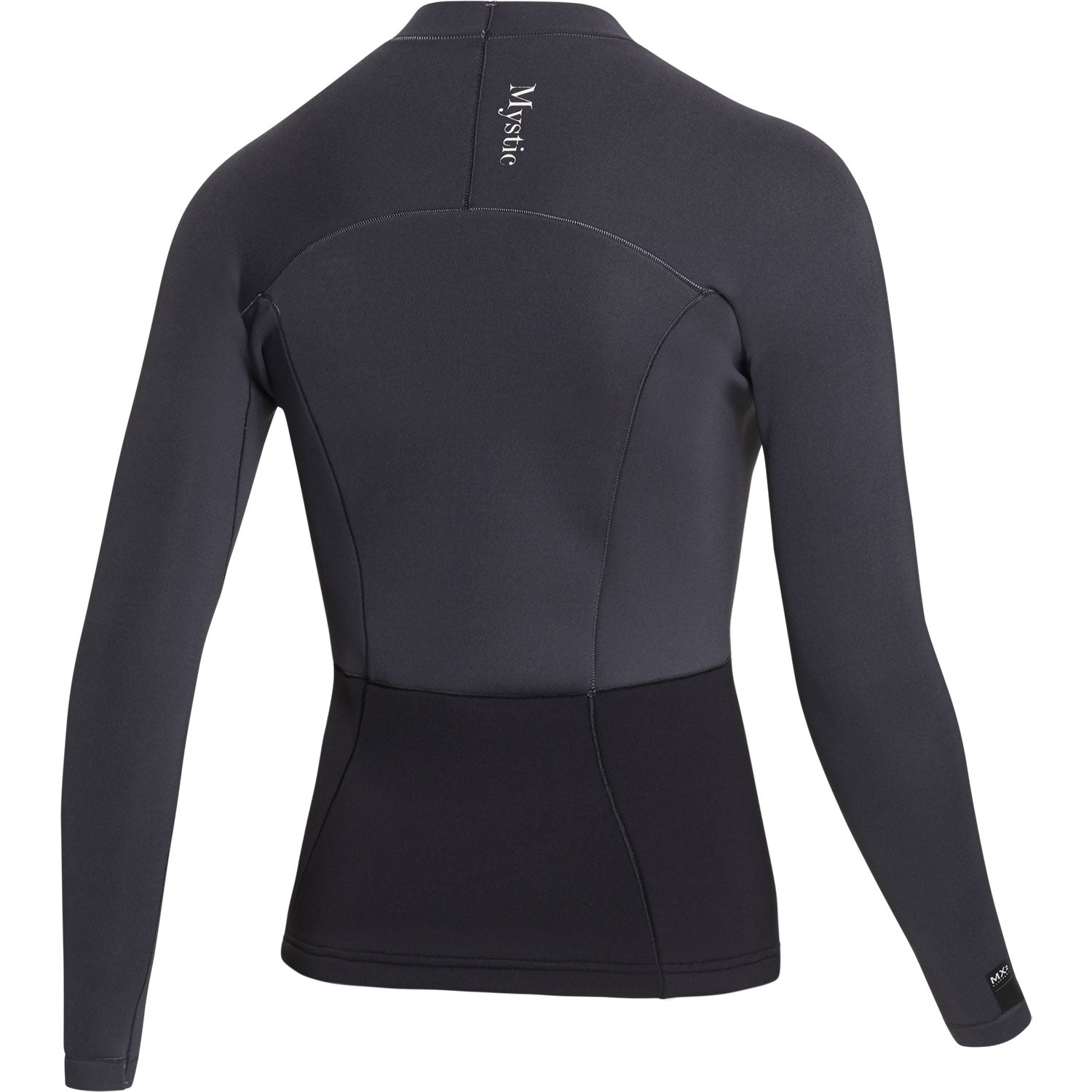  Mystic Womens Lunar 2mm Long Sleeve Neoprene Vest - Dark Grey