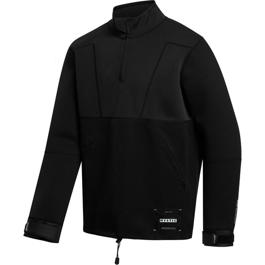  Mystic Fulmar 3/2mm Neoprene Top - Black