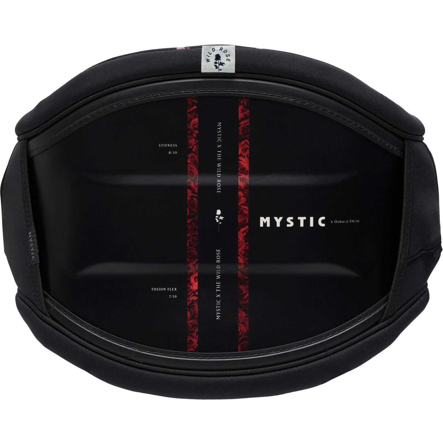  Mystic Majestic OS Waist Harness No Spreader Bar - Black/Red