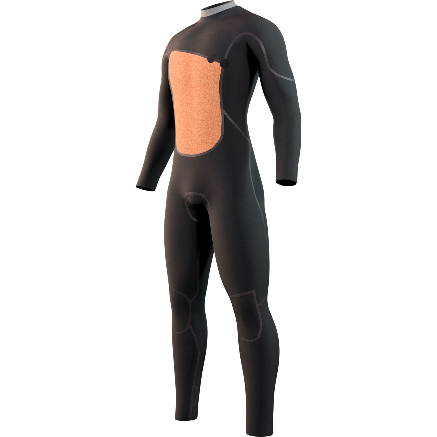  Mystic THE ONE 3/2mm Zip-Free Wetsuit- Black