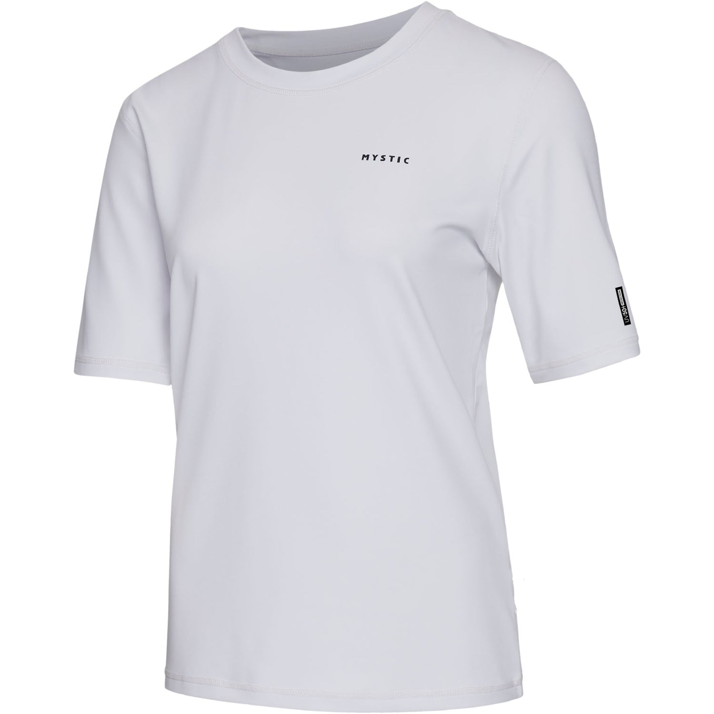  Mystic Womens Solstice Short-Sleeve Rashvest- White