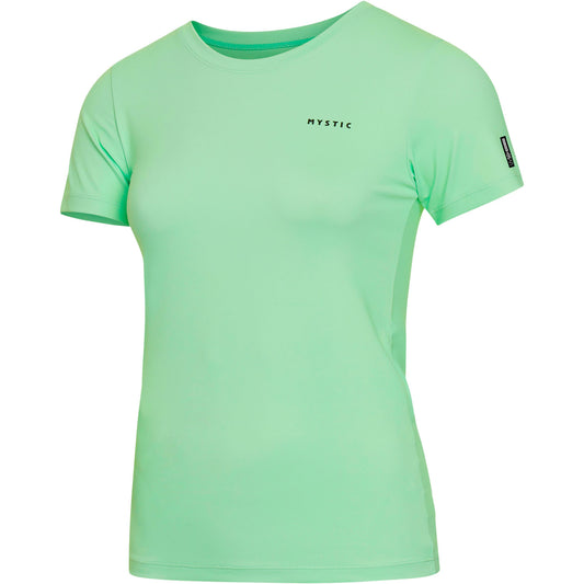  Mystic Womens Star Short-Sleeve Rashvest- Lime