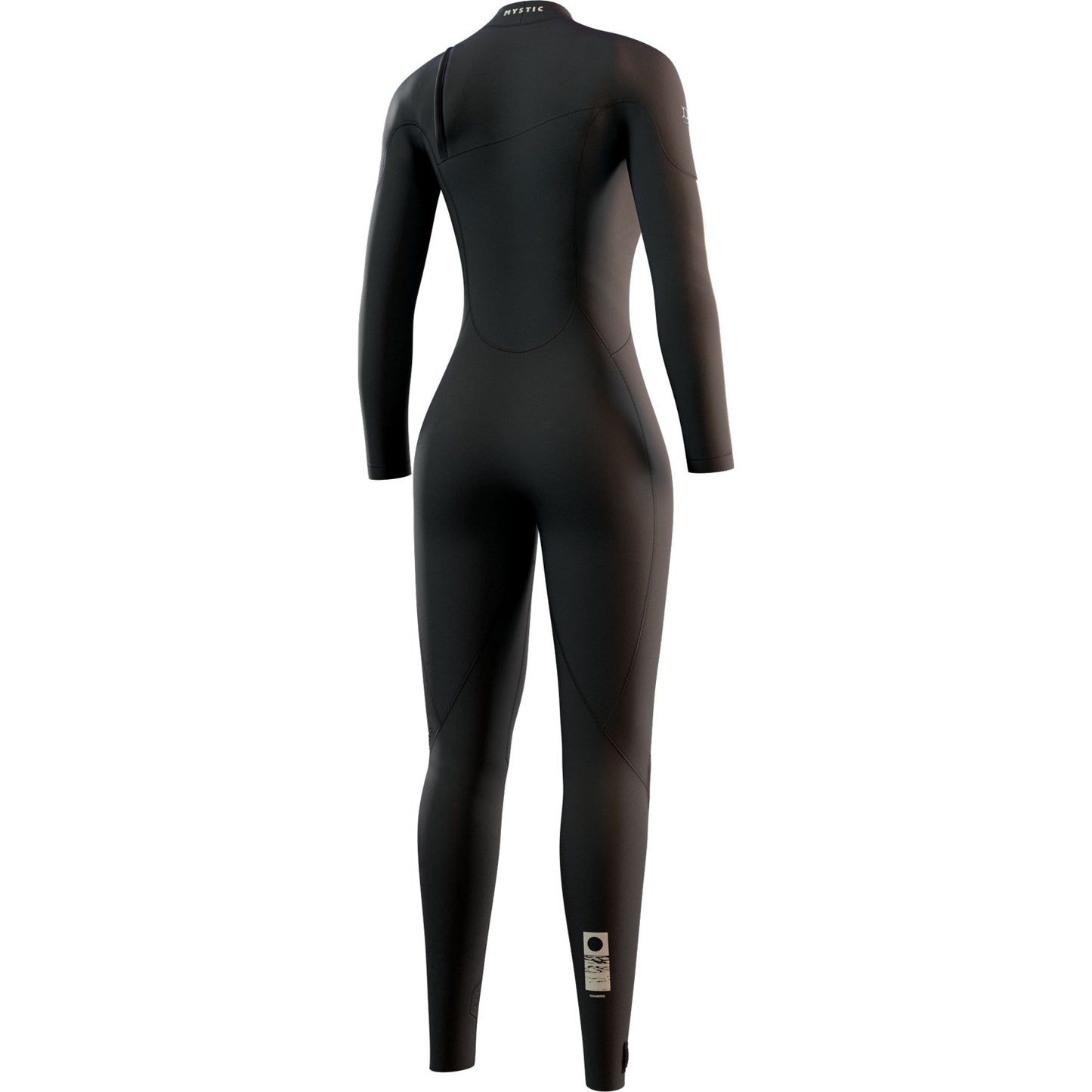  Mystic Womens The One 3/2 GBS Zip-Free Wetsuit- Black