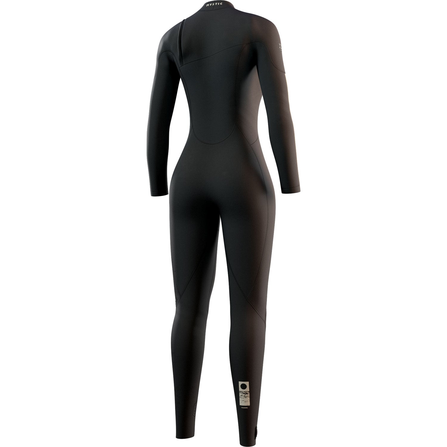  Mystic Womens The One 3/2 GBS Zip-Free Wetsuit- Black