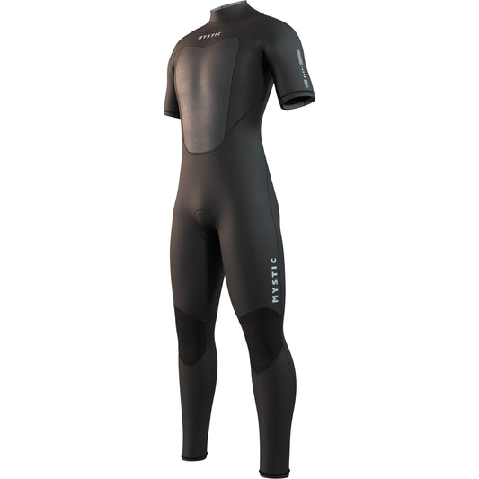  Mystic BRAND 3/2mm Back-Zip Short Arm Wetsuit - Black