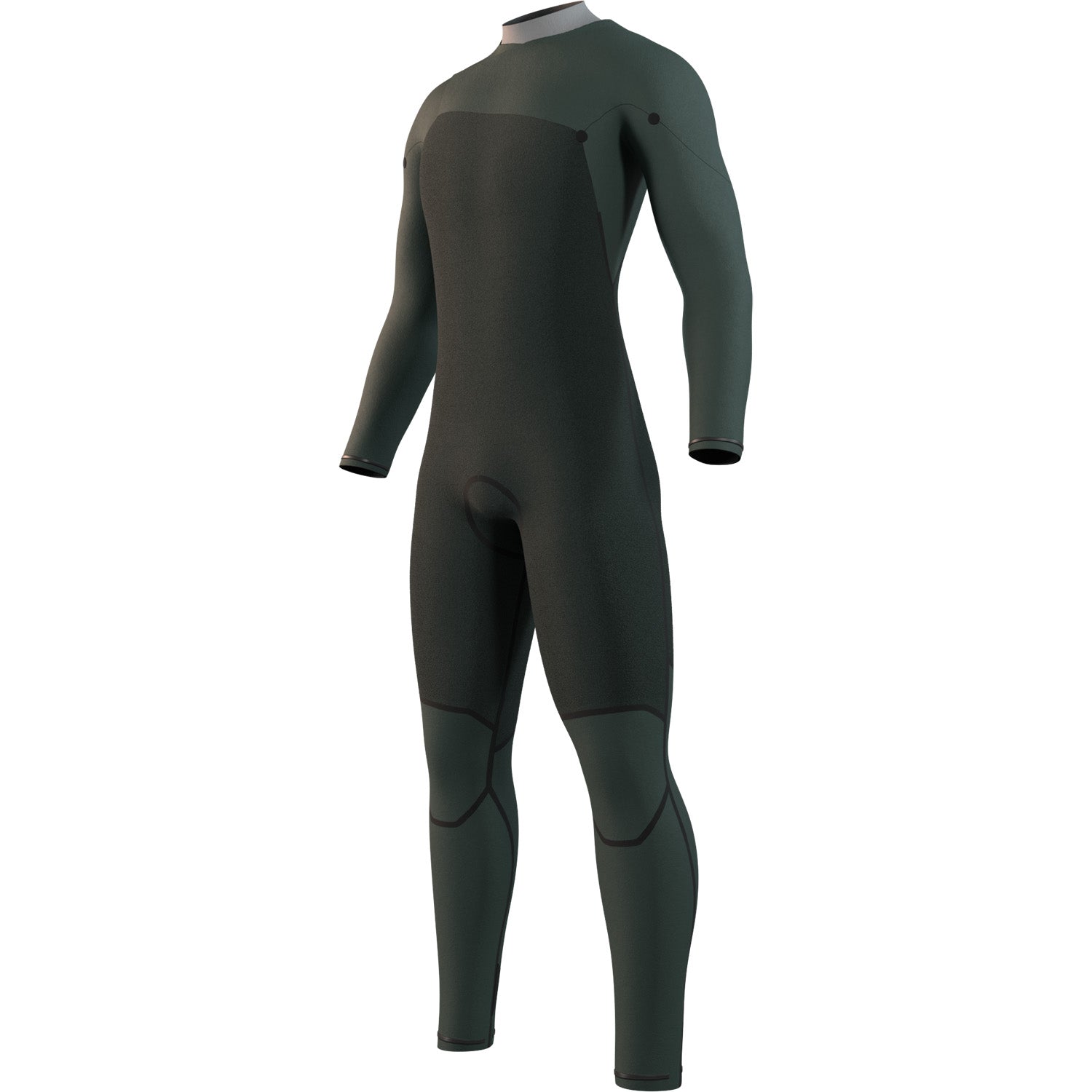  Mystic MOTION 4/3m Front-Zip Fullsuit Wetsuit - Truffle