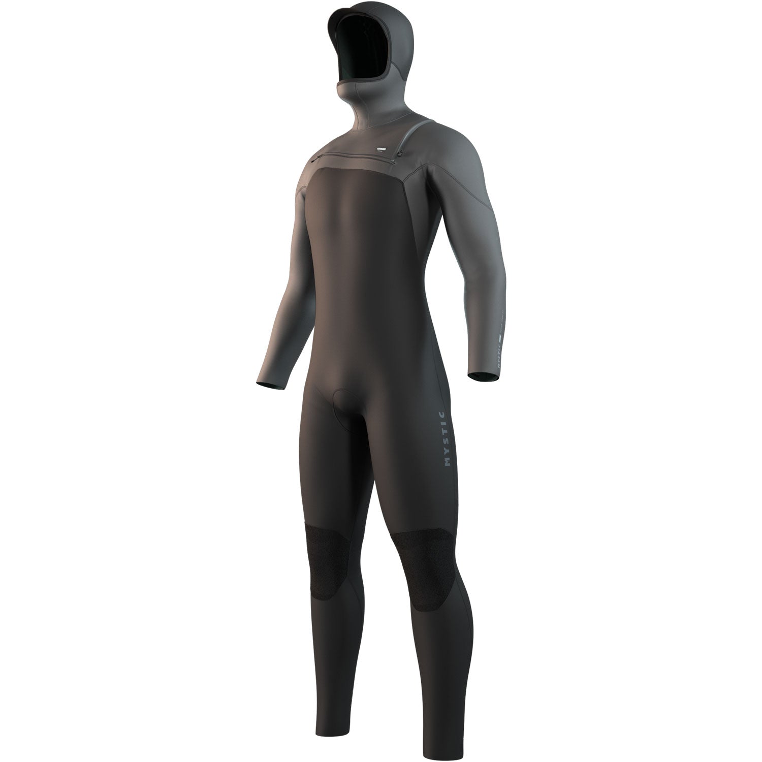  Mystic MOTION Hooded 5/3mm Front-Zip Fullsuit Wetsuit - Black