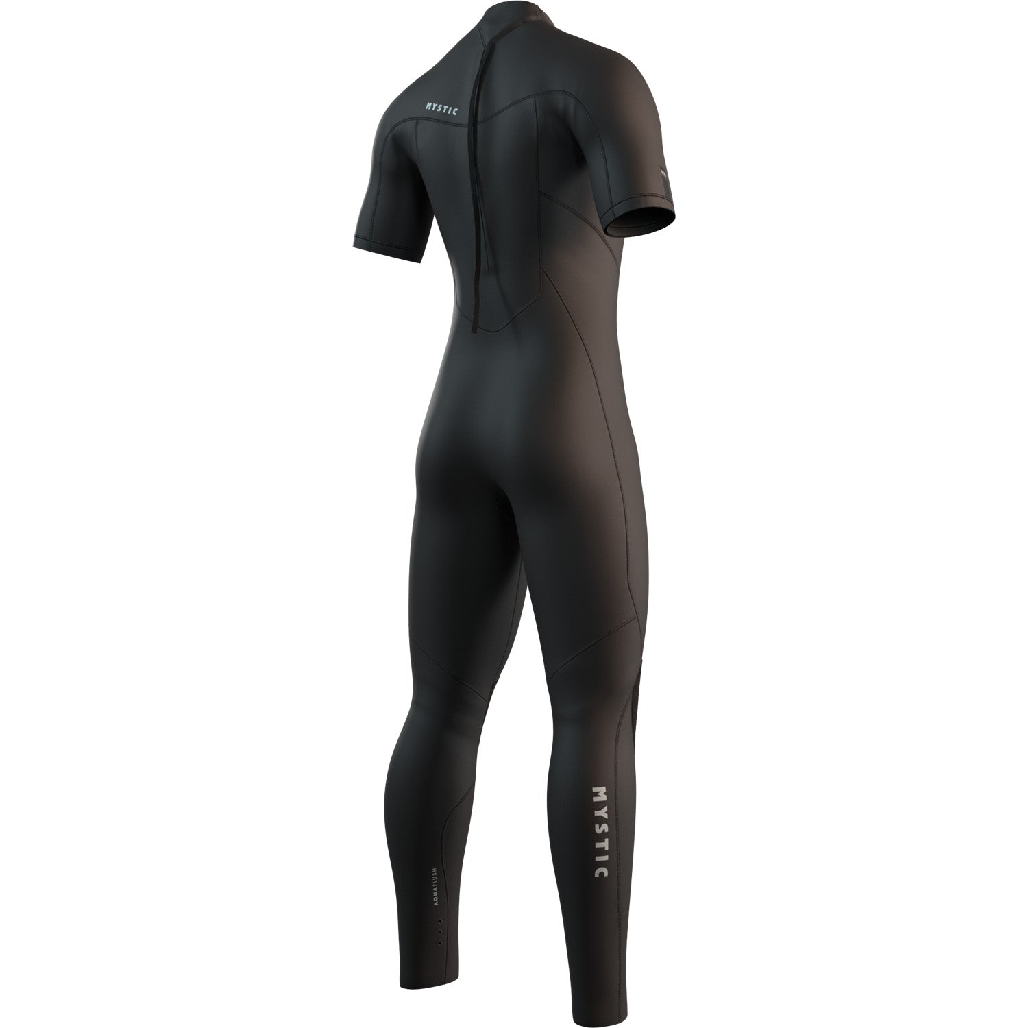  Mystic STAR 3/2mm Back-Zip Short Arm Wetsuit - Black