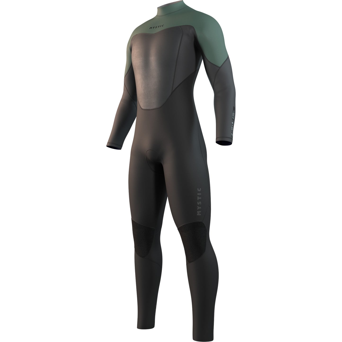  Mystic STAR 4/3mm Back-Zip Fullsuit Wetsuit - Dark Olive