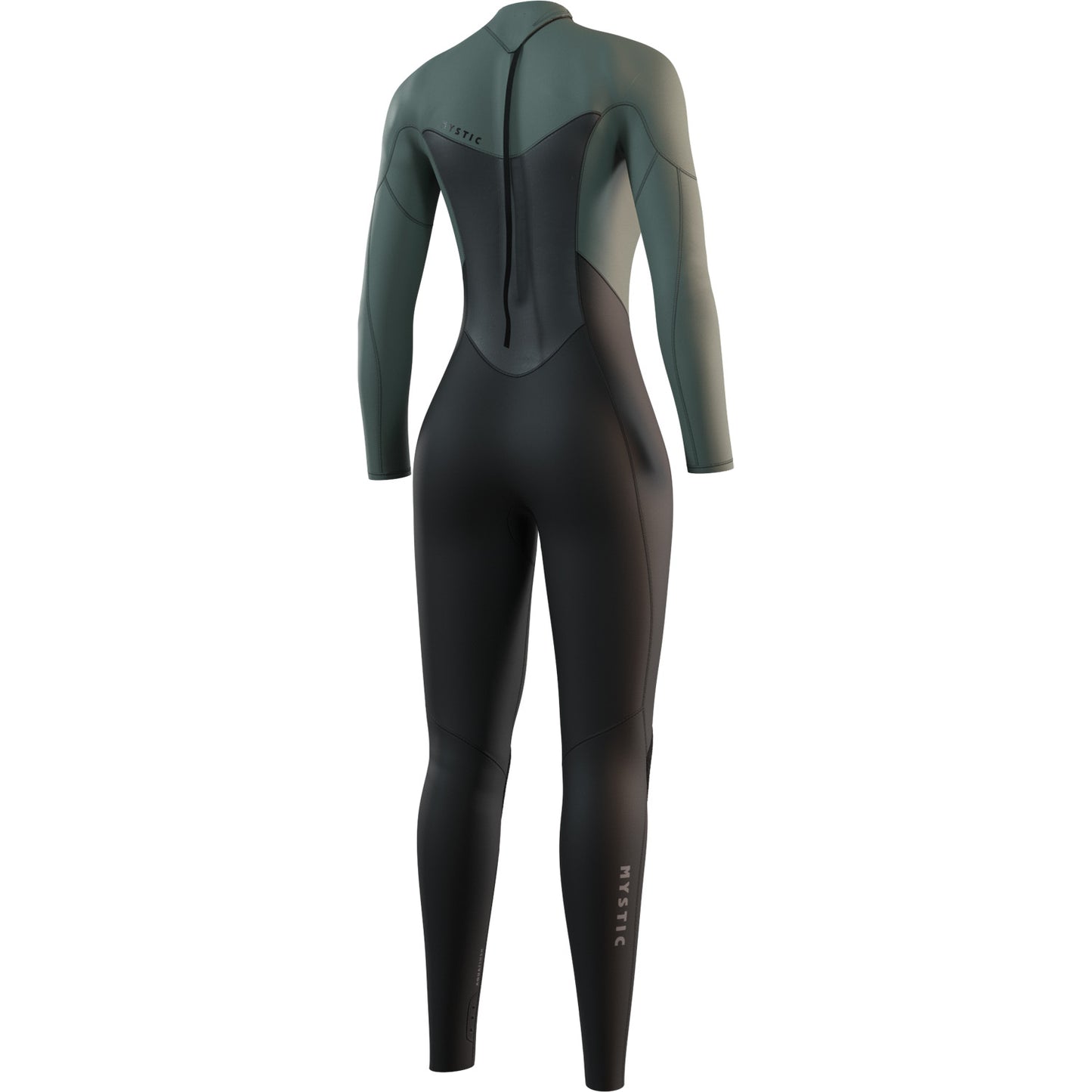  Mystic Womens Star 5/3mm Back-Zip Fullsuit Wetsuit - Dark Olive