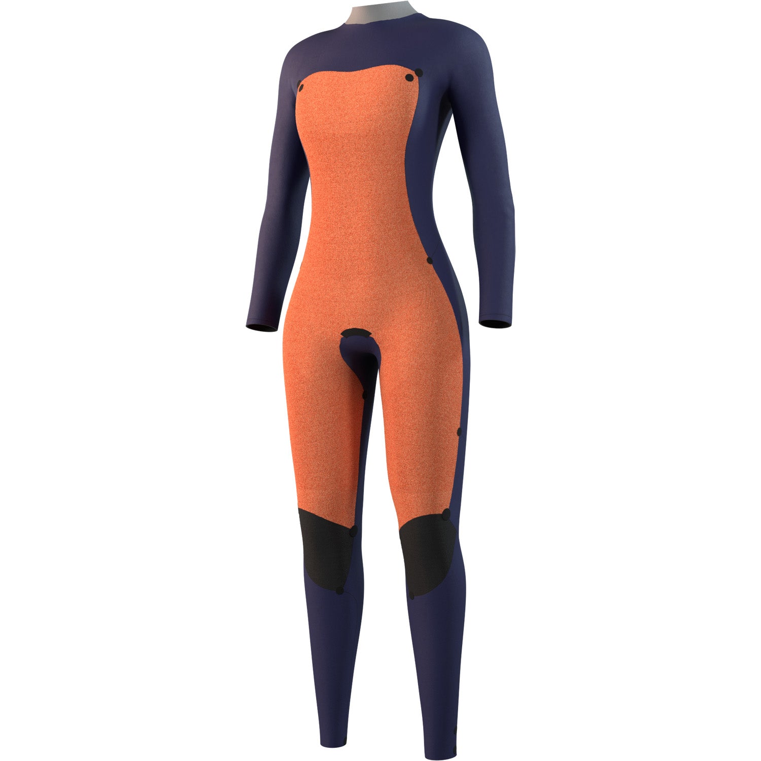  Mystic Womens Star 5/3mm Front-Zip Fullsuit Wetsuit - Black